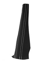 E Brake Boot Cover for Nissan 350Z (2003–2008) Carbon Fiber White Stitch
