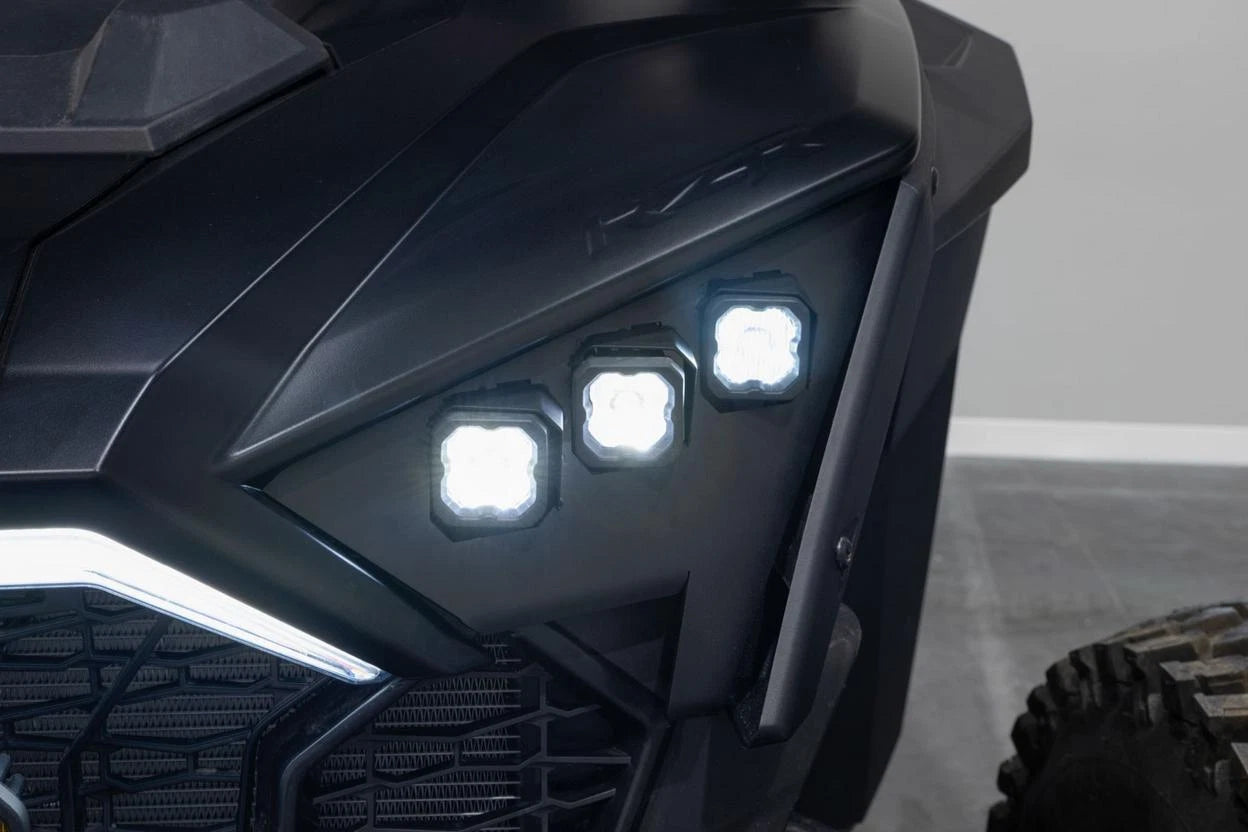 Headlamp Kit White Pro Amber Backlight for Polaris RZR C1 (2020–2023)