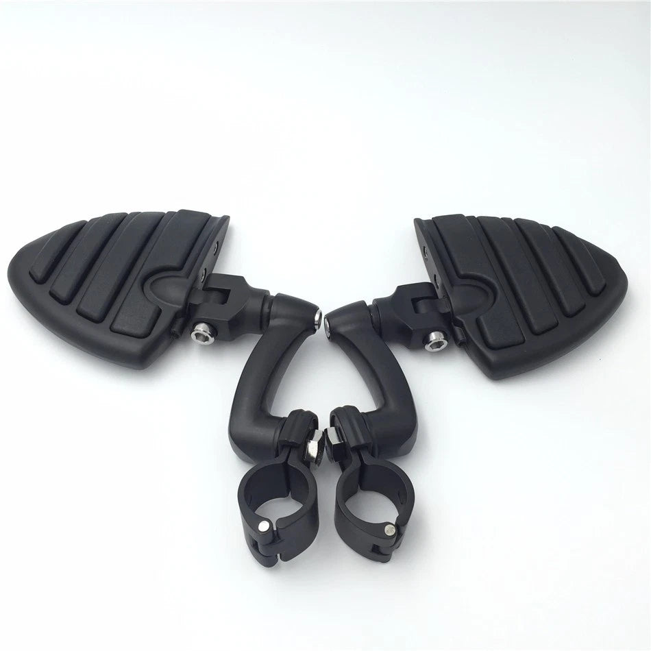 1" Black U Shape Foot Peg for Honda GoldWing VTX1300 Shadow Valkyrie