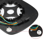 Right Side Heated Mirror Glass with Backing Plate for BMW X3
