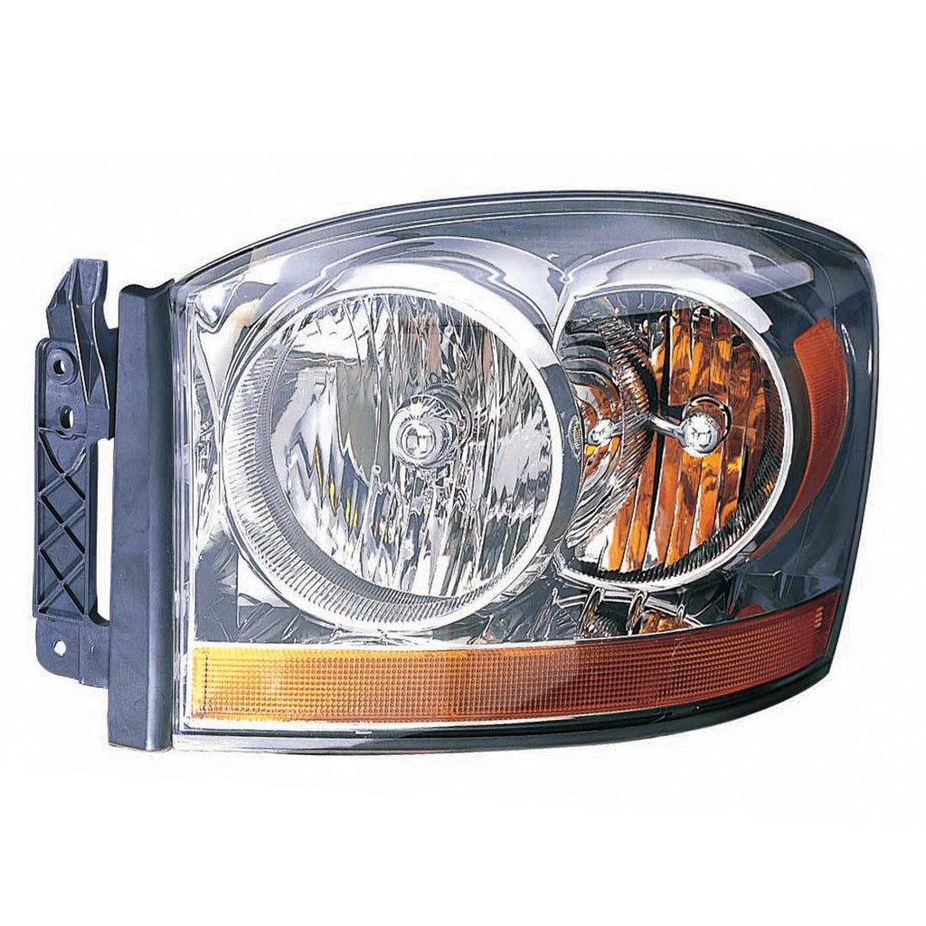 Replacement Driver Side Headlight Lens Housing without Black Bezel for Toyota