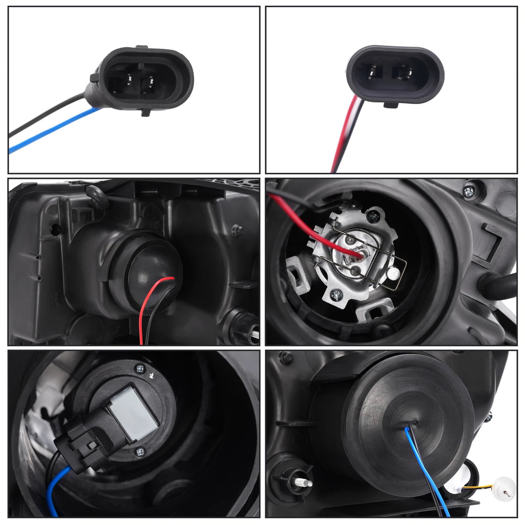 LED DRL Projector Headlights for Jeep Grand Cherokee (2011-2013)