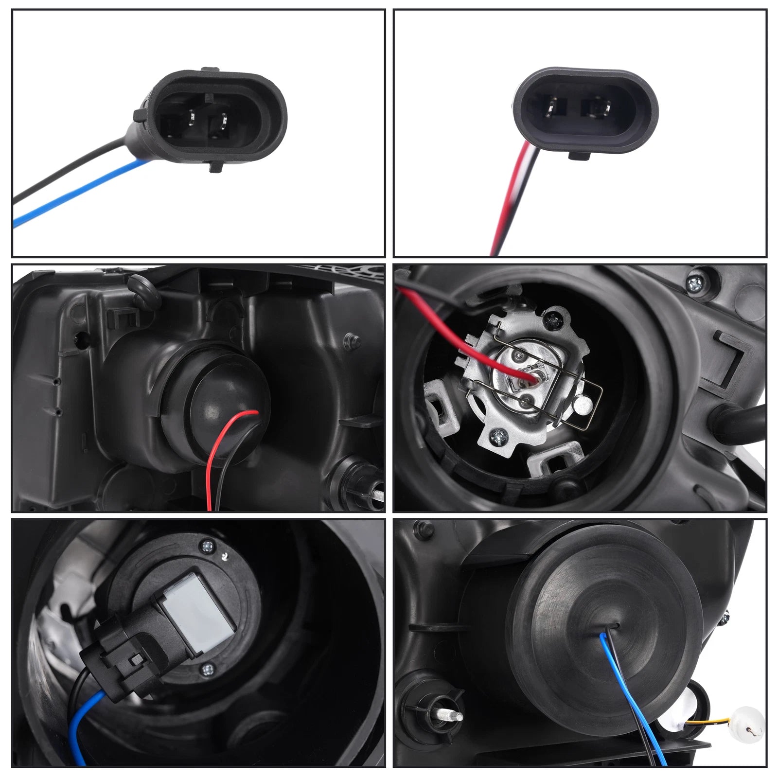 LED DRL Projector Headlights for Jeep Grand Cherokee (2011-2013)