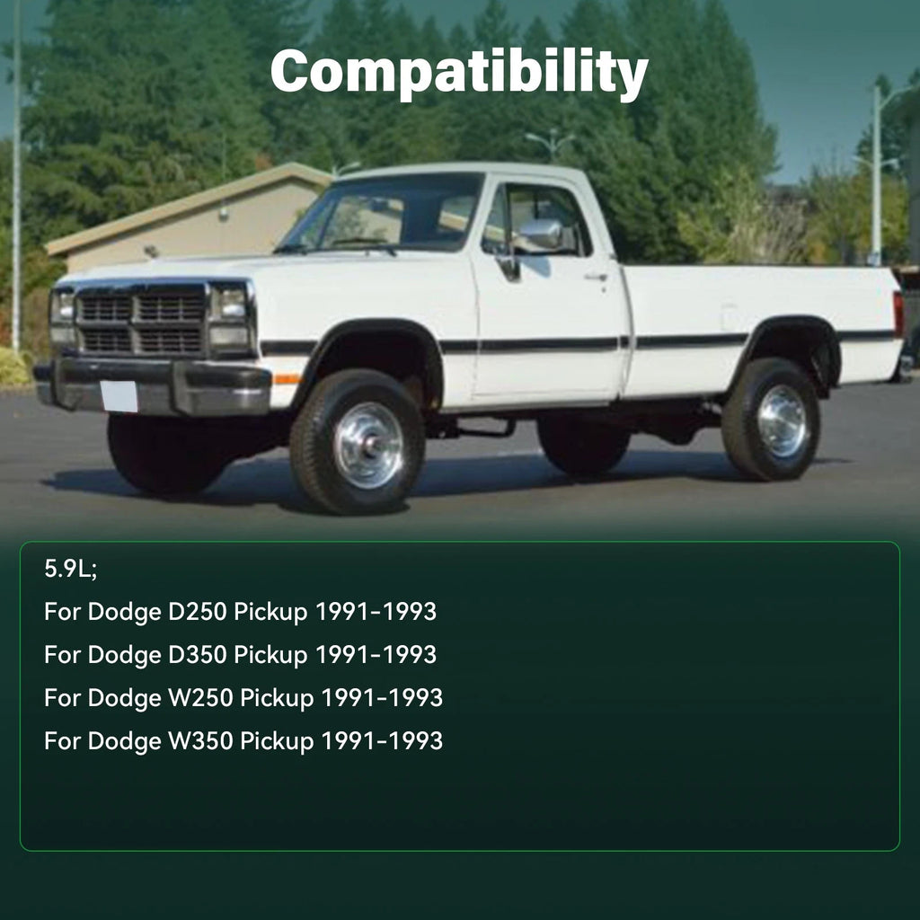 Turbo for Dodge D250 D350 W250 W350 Pickup (1991–1993) Cummins 6BT