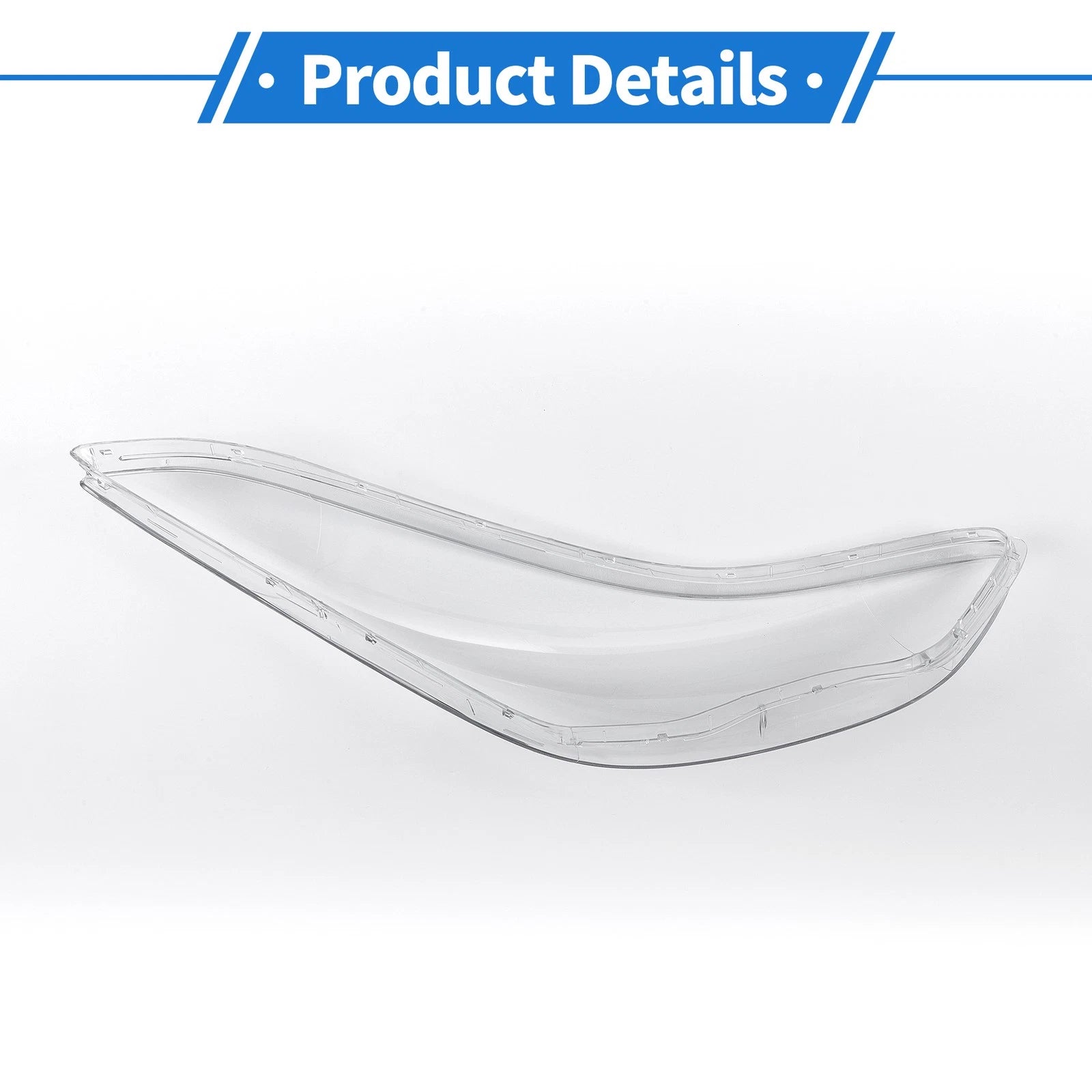 Headlight Lens Cover for Hyundai Elantra (2011–2016) PC Clear