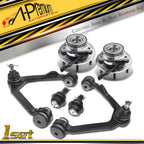 Set of 6 Wheel Bearing Control Arm with Ball Joint Kit for Ford Lincoln