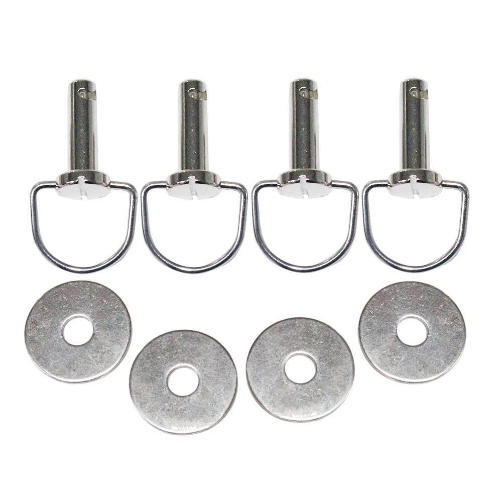 Set of 4 Saddlebag Mounting Pin Bolts for Harley Davidson Touring