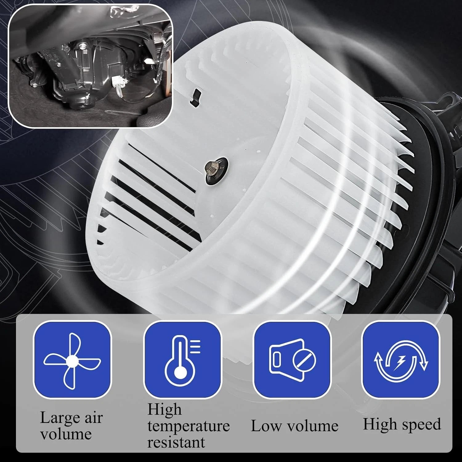 A/C Heater Blower Motor for Ford F-150 (2009–2014)