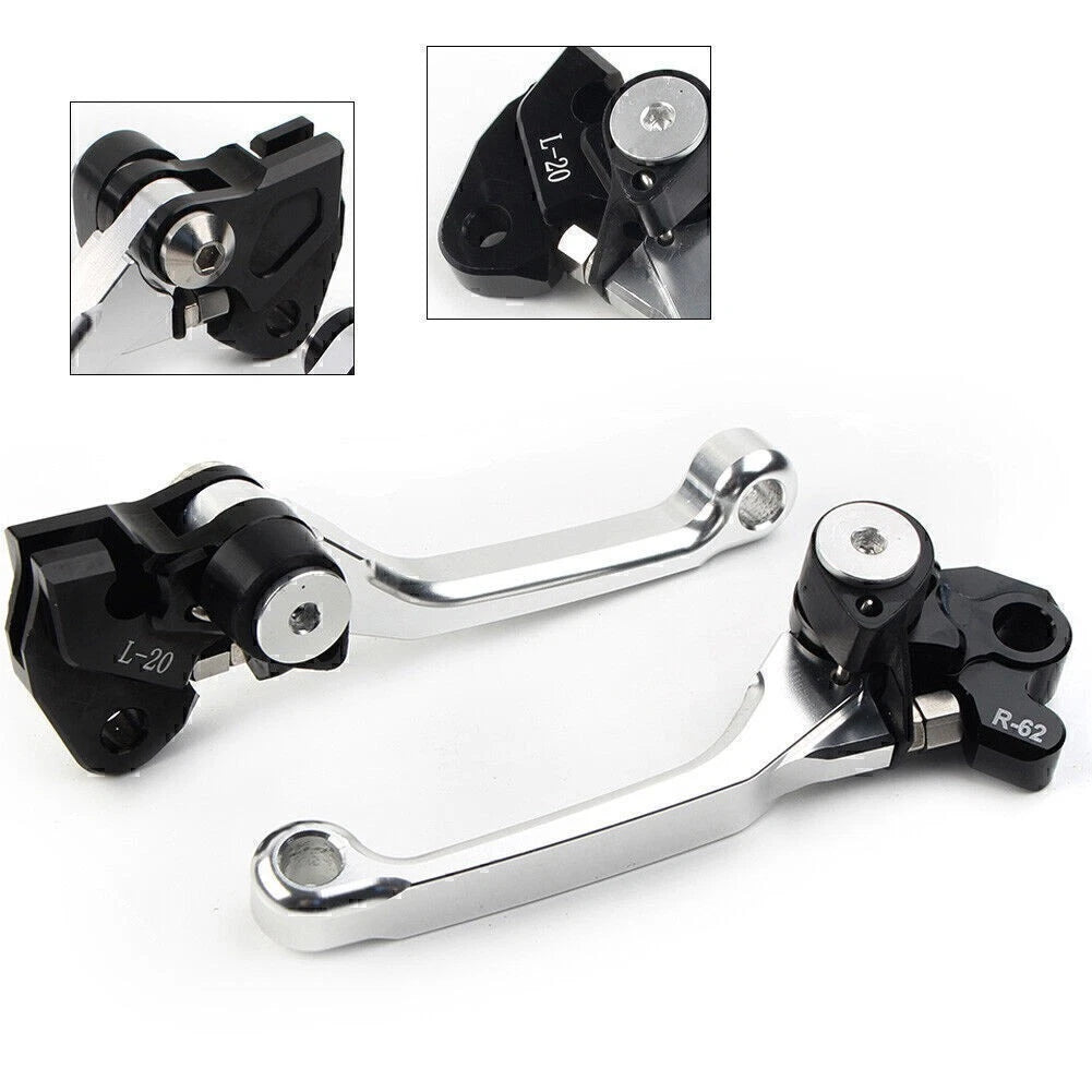 CNC Aluminum Brake Clutch Levers Handle for Suzuki RMZ450 (2005–2022)