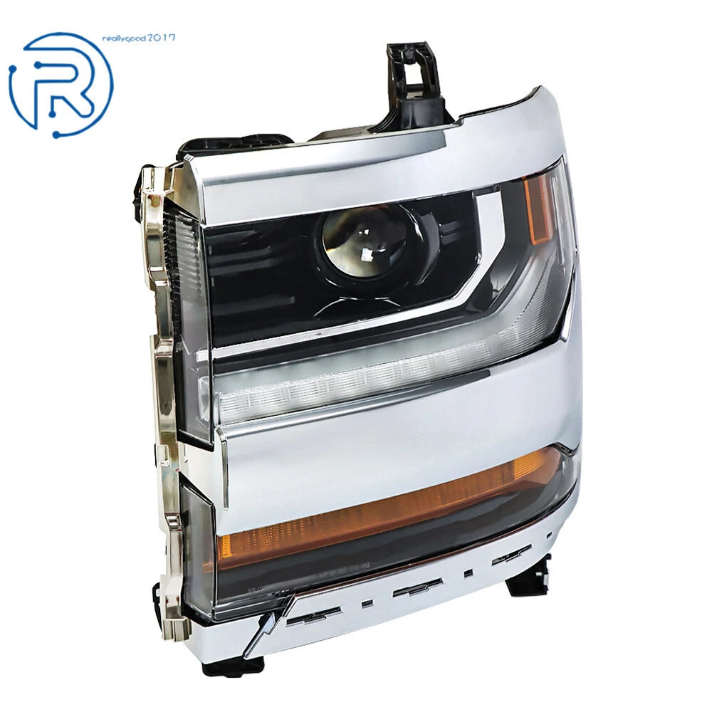 LH Headlight Replacement for Chevy Silverado 1500 (2016–2018) HID/Xenon