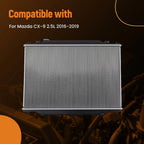 Radiator for Mazda CX-9 2.5L (2016–2023) Aluminum Core