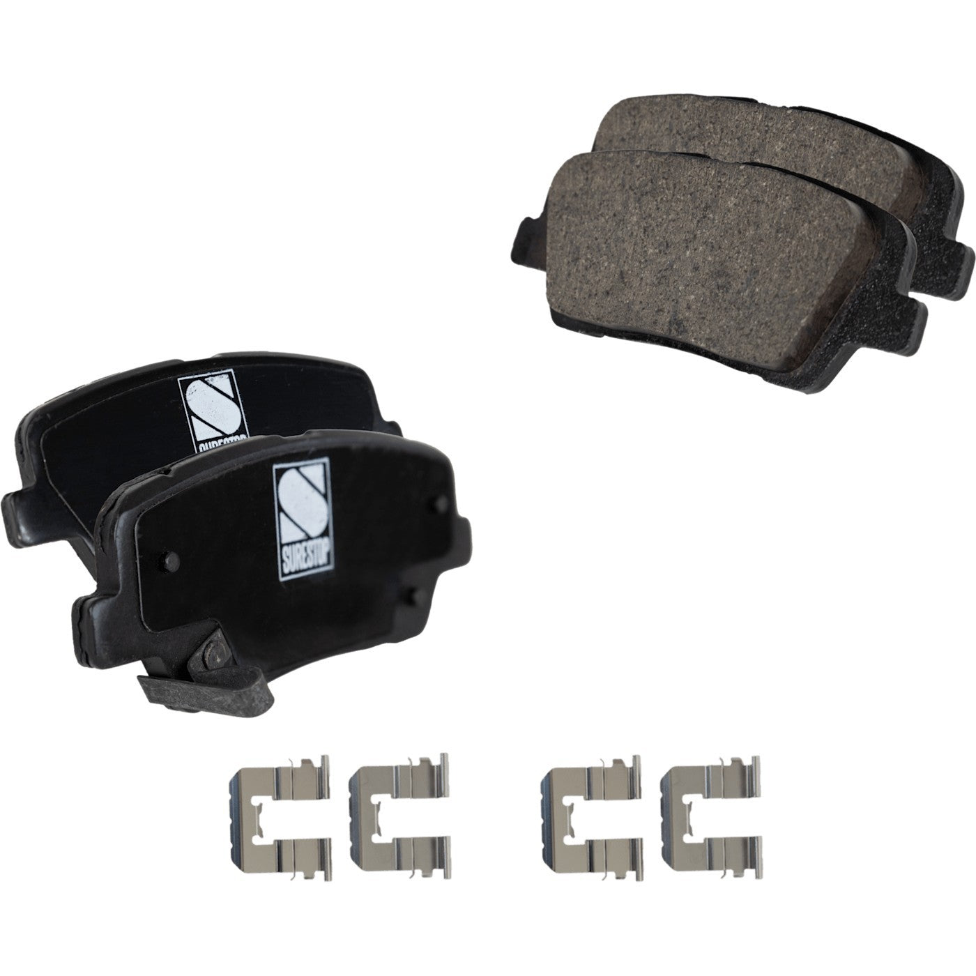 Set of 4 Brake Pads for Kia Sorento Hyundai Santa Fe Sport (2017–2018)