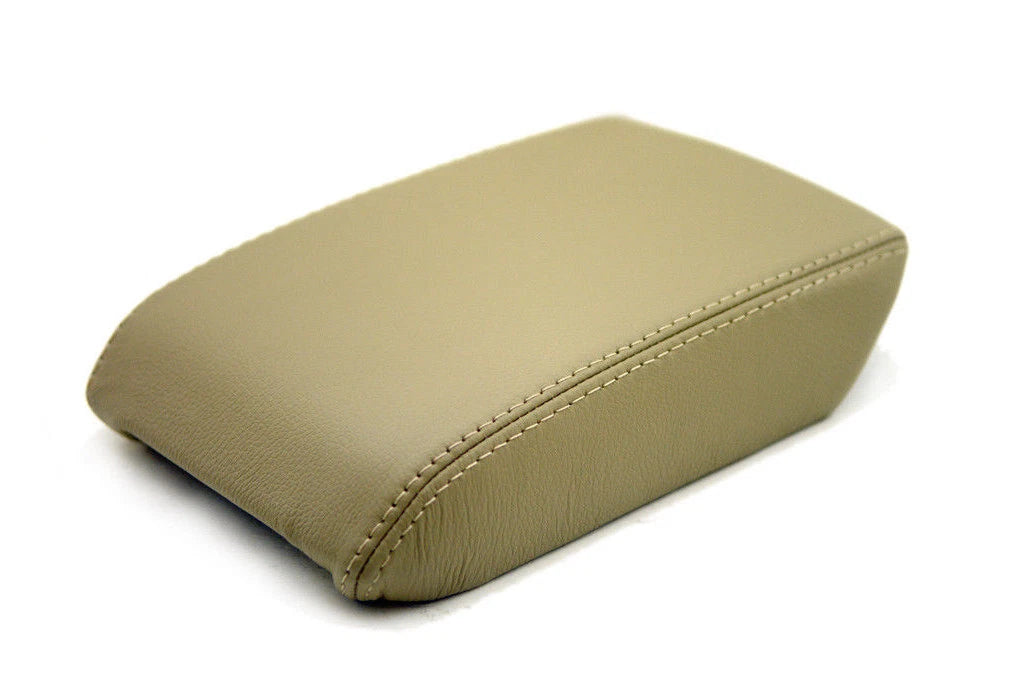 Leather Synthetic Center Console Armrest Cover for Audi A5 (2008–2017) Beige