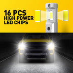 2X LED Headlight Bulb Kit for H11 H9 H8 (2000–2023)