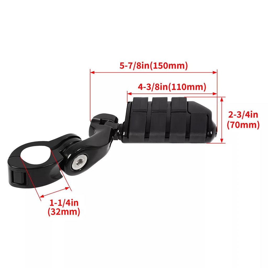 32mm Highway Foot Pegs for Harley Davidson Touring (2014-2023)