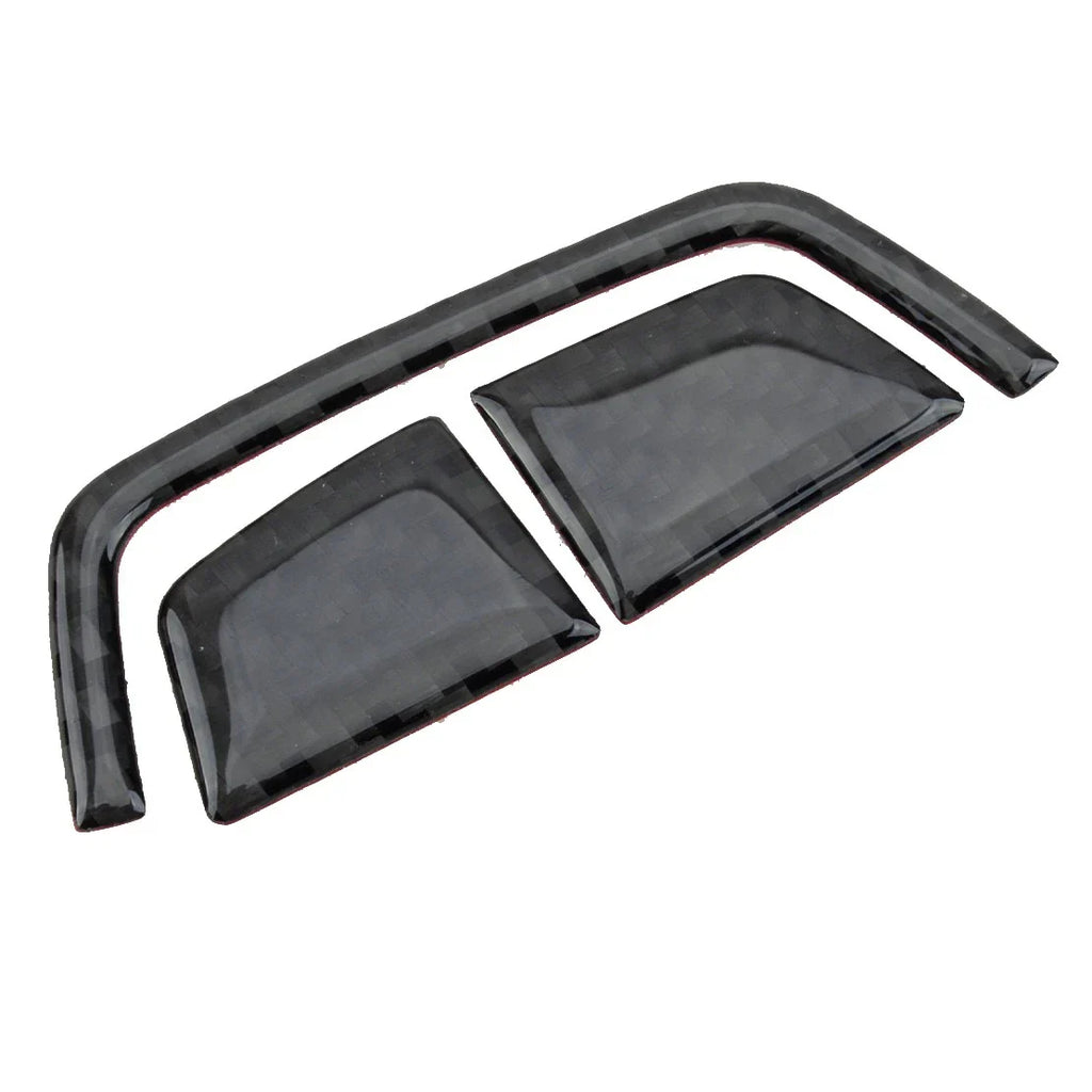 Carbon Fiber Console Armrest Button Cover for BMW 6 Series E63 E64 (2004-2010)