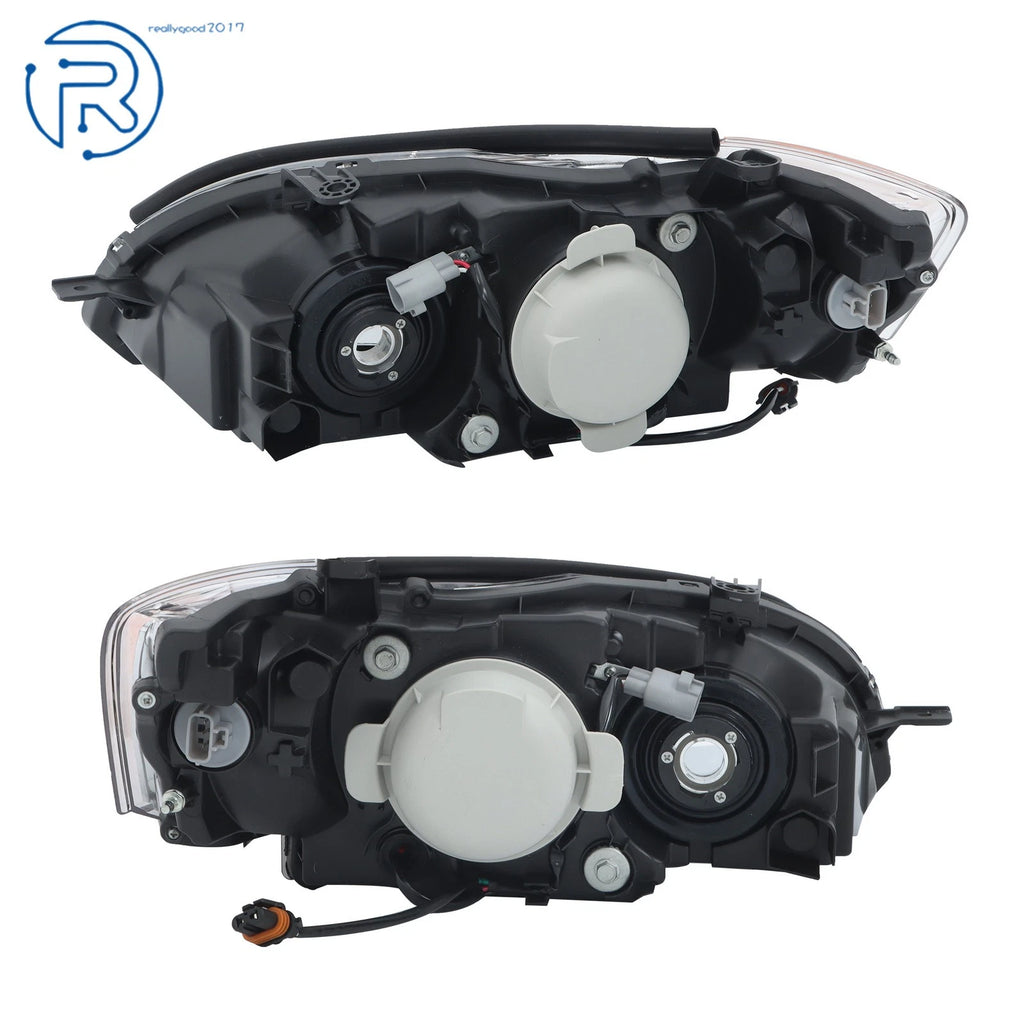 Set of 2 Halogen Headlights for Subaru Legacy/Outback (2005–2007) Chrome Housing