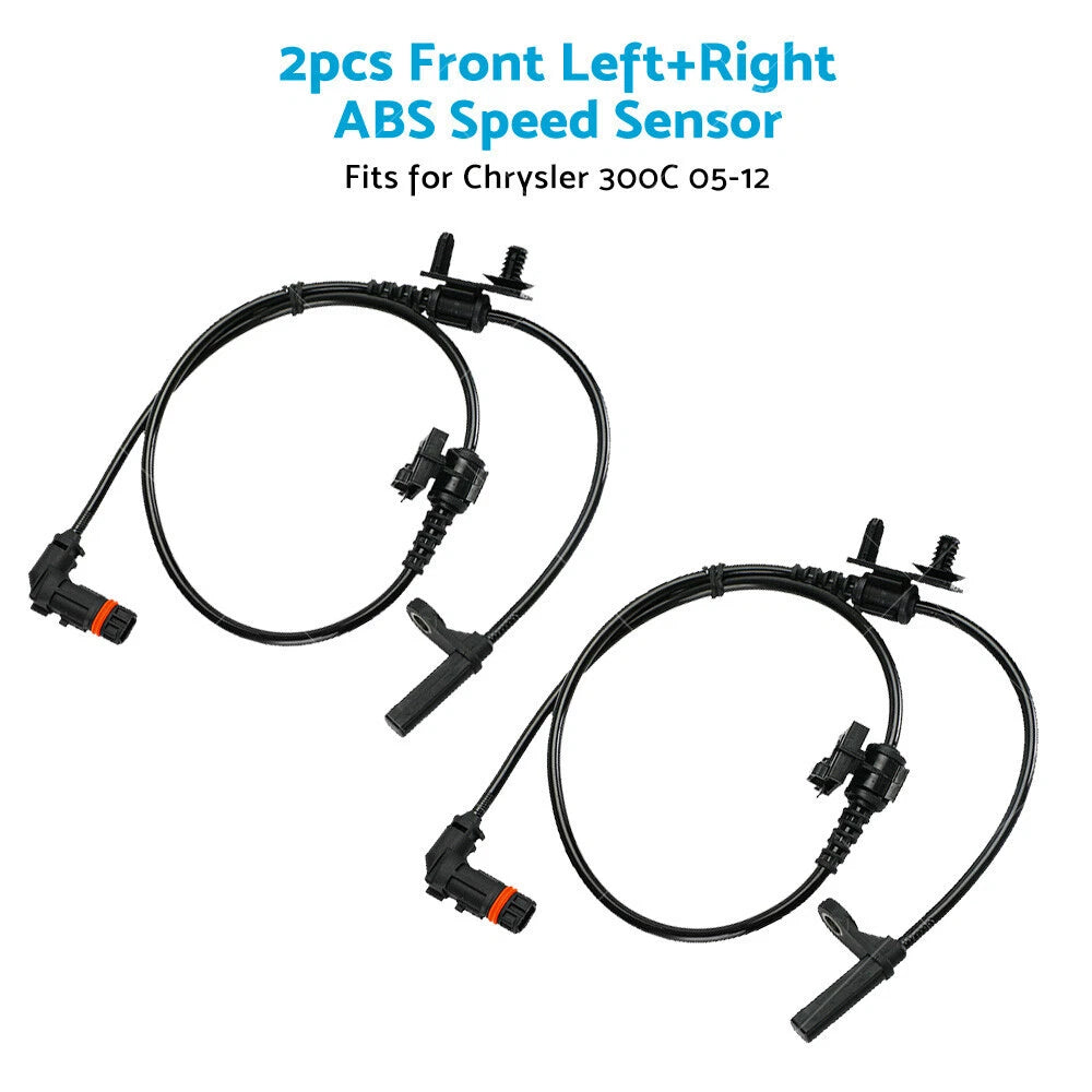 2X ABS Speed Sensor for Chrysler 300C (2005–2010) 4779244AD 4779244AA