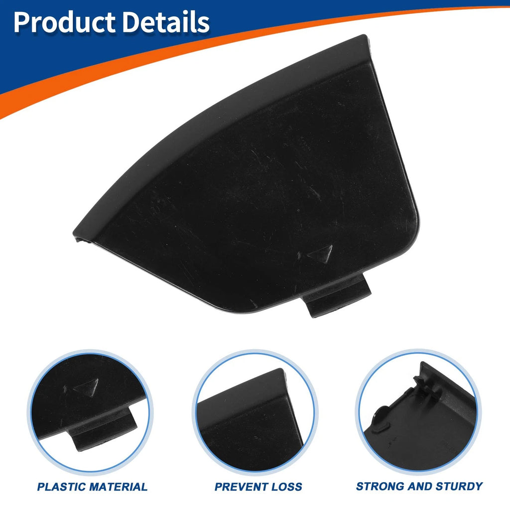 Rear Bumper Tow Hook Cover for BMW 114i (2015–2018) No. 51118064578 Unpainted