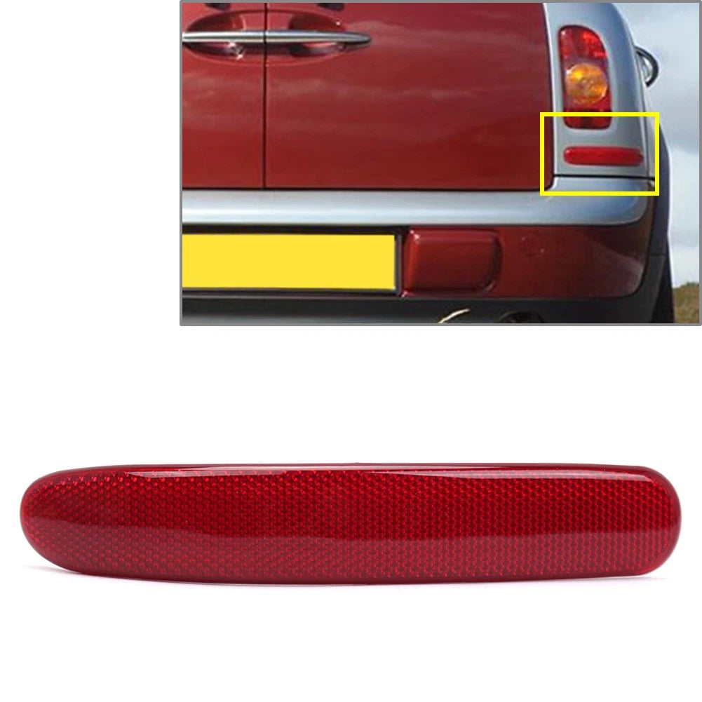 Rear Bumper Reflector Taillight Lens for BMW Mini Cooper R55 (2008–2014) Right