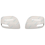Genuine White Mirror Covers 2 x for Toyota Landcruiser 200 Series (2012-on)