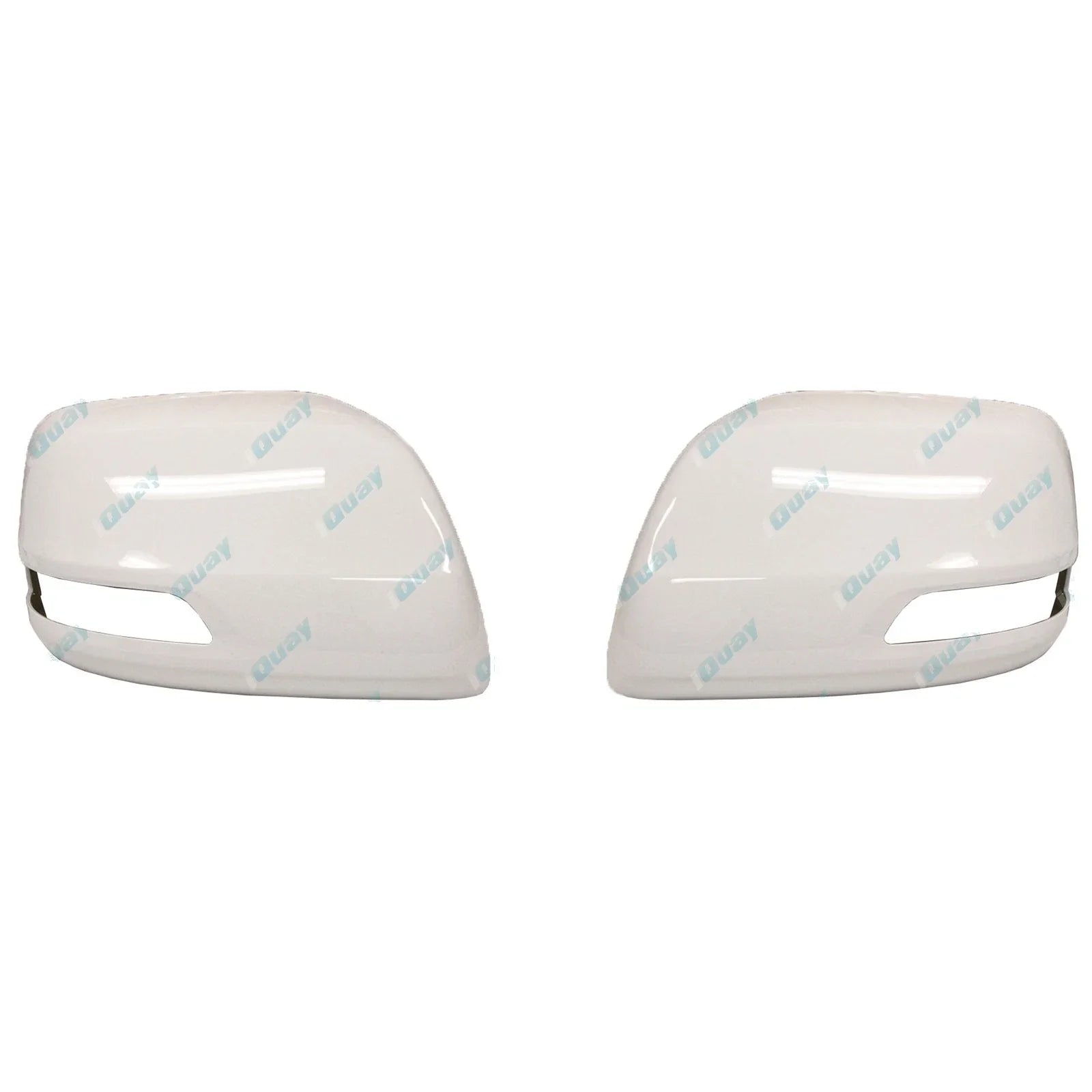 Genuine White Mirror Covers 2 x for Toyota Landcruiser 200 Series (2012-on)