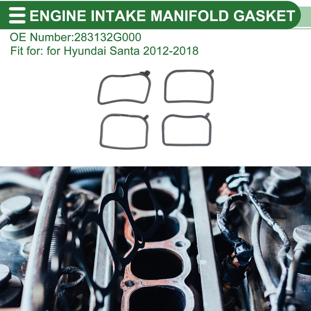 Engine Intake Manifold Gasket for Hyundai Santa (2012–2018) No. 283132G000