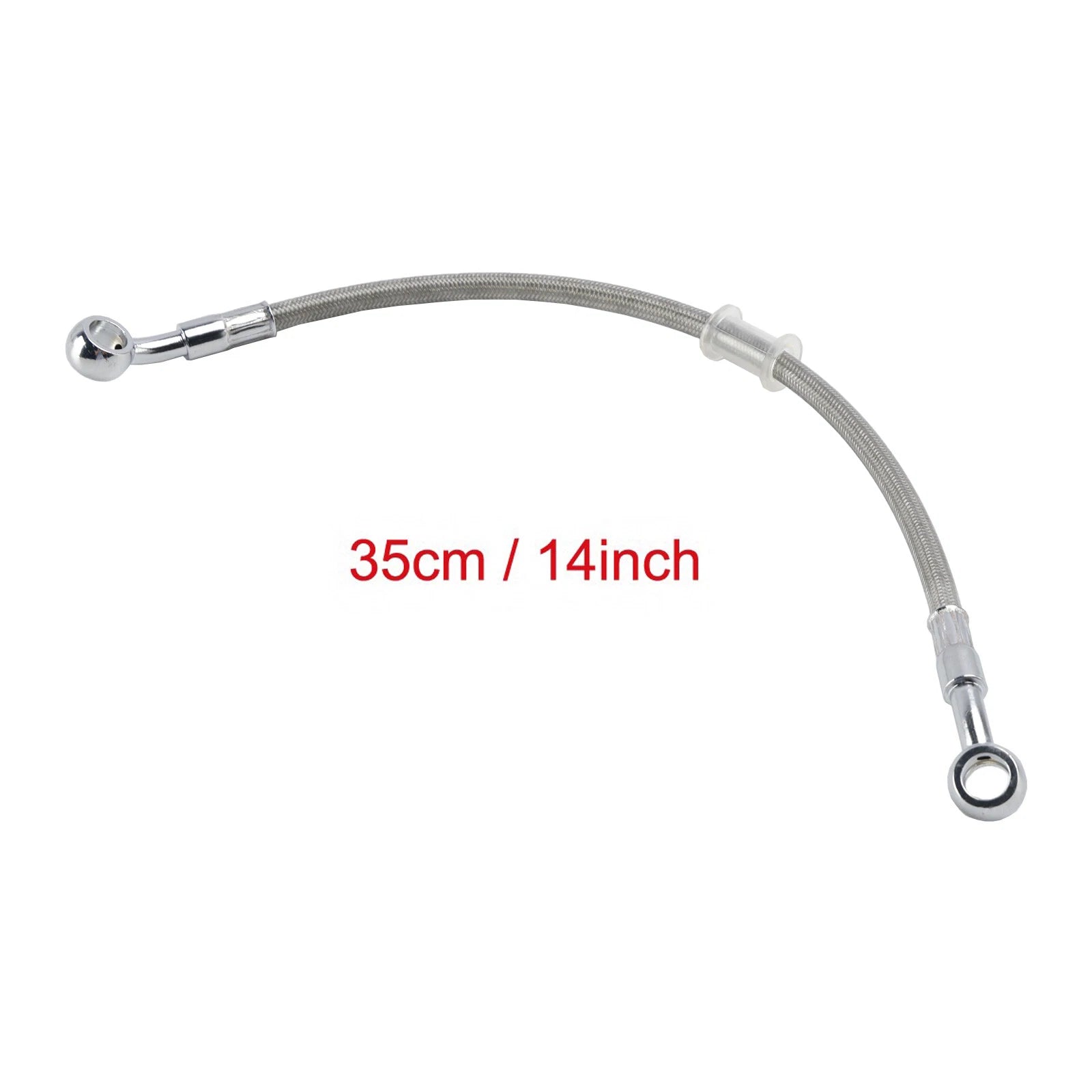 M10 Brake Oil Hose Line Banjo Fitting for (35cm/14")