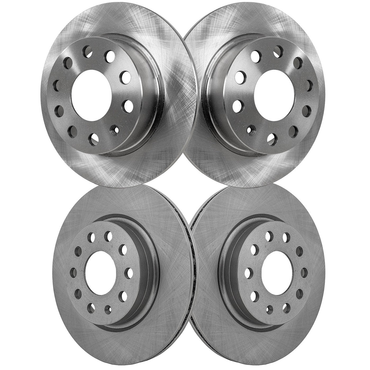 Set of 4 Brake Disc Rotors for VW Sedan Volkswagen Beetle Jetta Golf