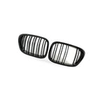 Gloss Black Double Line Grille for BMW E39 (1999–2004)