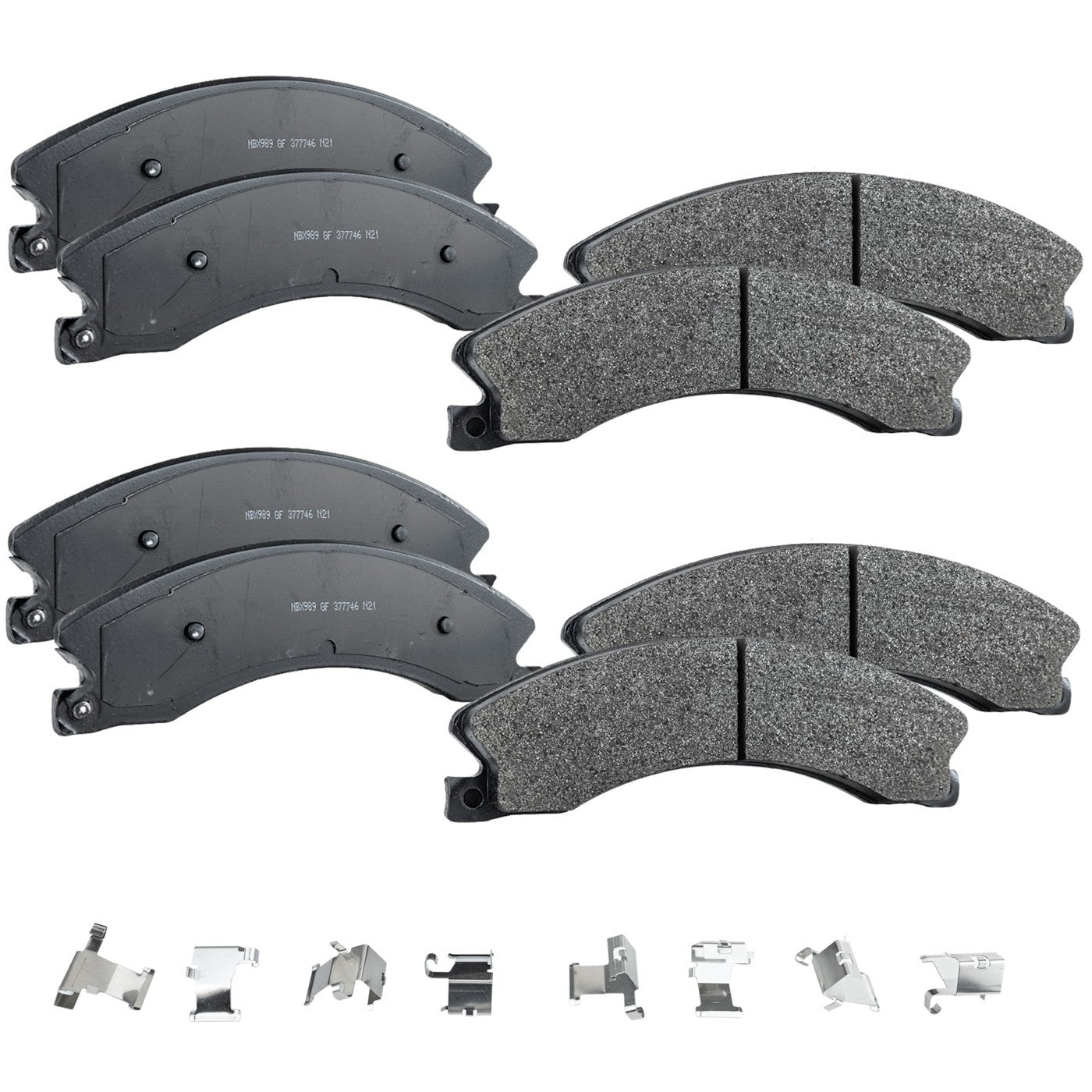 Brake Pad Set for Chevrolet Silverado 2500 HD (2011)
