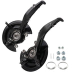 Front Wheel Bearing Hub w/ Knuckle Pair for Honda Accord 2003–2007 2.4L