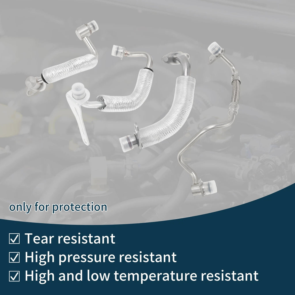 Set of 1 Coolant Pipe for BMW 528i (2012–2016) 11538663516