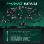 Front Control Arm and Ball Joints Tie Rod Suspension Kit for Honda Accord (2003–2007)