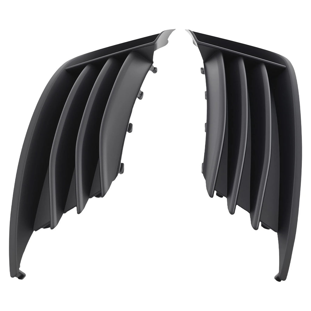 2X Bumper Fog Lamp Grille Cover for Audi A3 Convertible (2016-2017)
