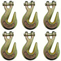 6 Clevis Grab Hooks for G70 Wrecker Tow Chain Flatbed Truck Trailer