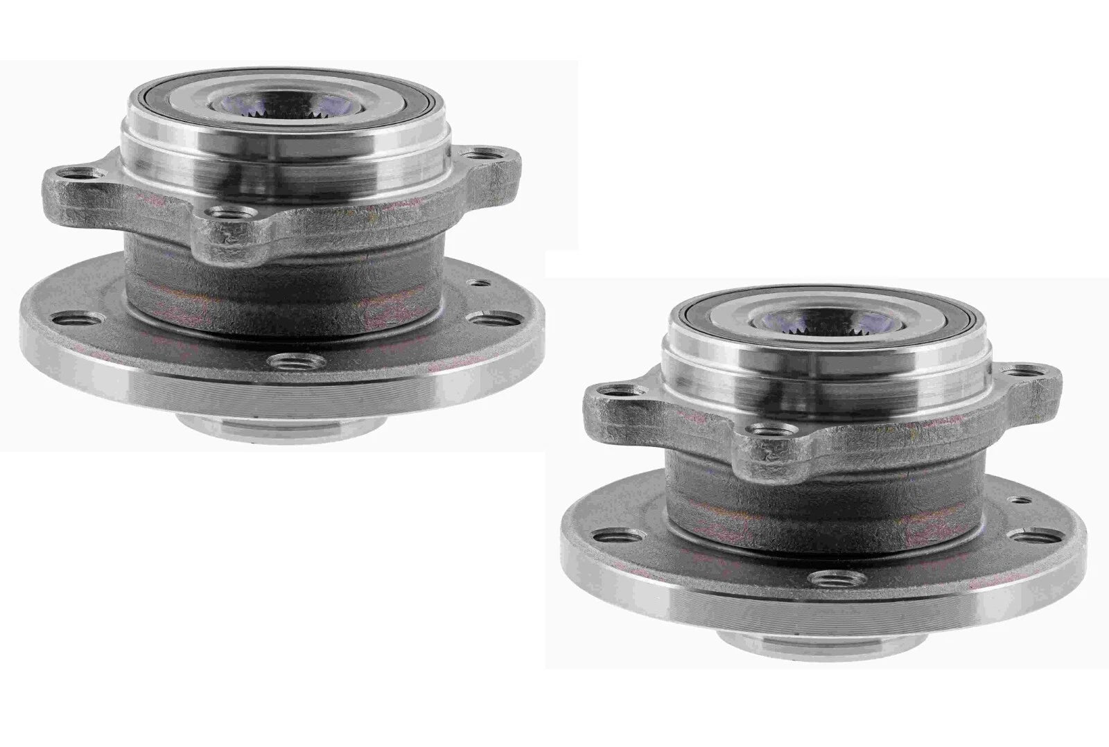 Set of 2 Front Wheel Bearing and Hub Assemblies for Audi VW