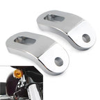 Touchless Tie-Downs Mount for Harley Touring Road King Electra Glide (2014–2023) Chrome