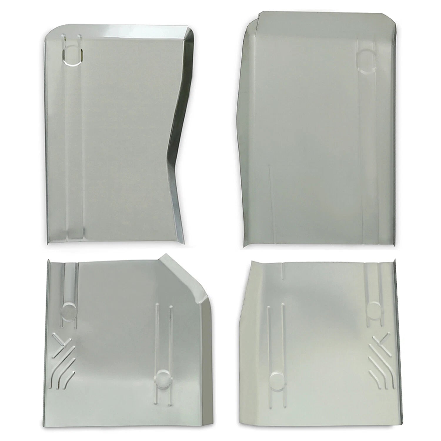 Front & Rear Floor Pans Combo Kit for Jeep Cherokee/Wagoneer/Comanche (1984–2001)