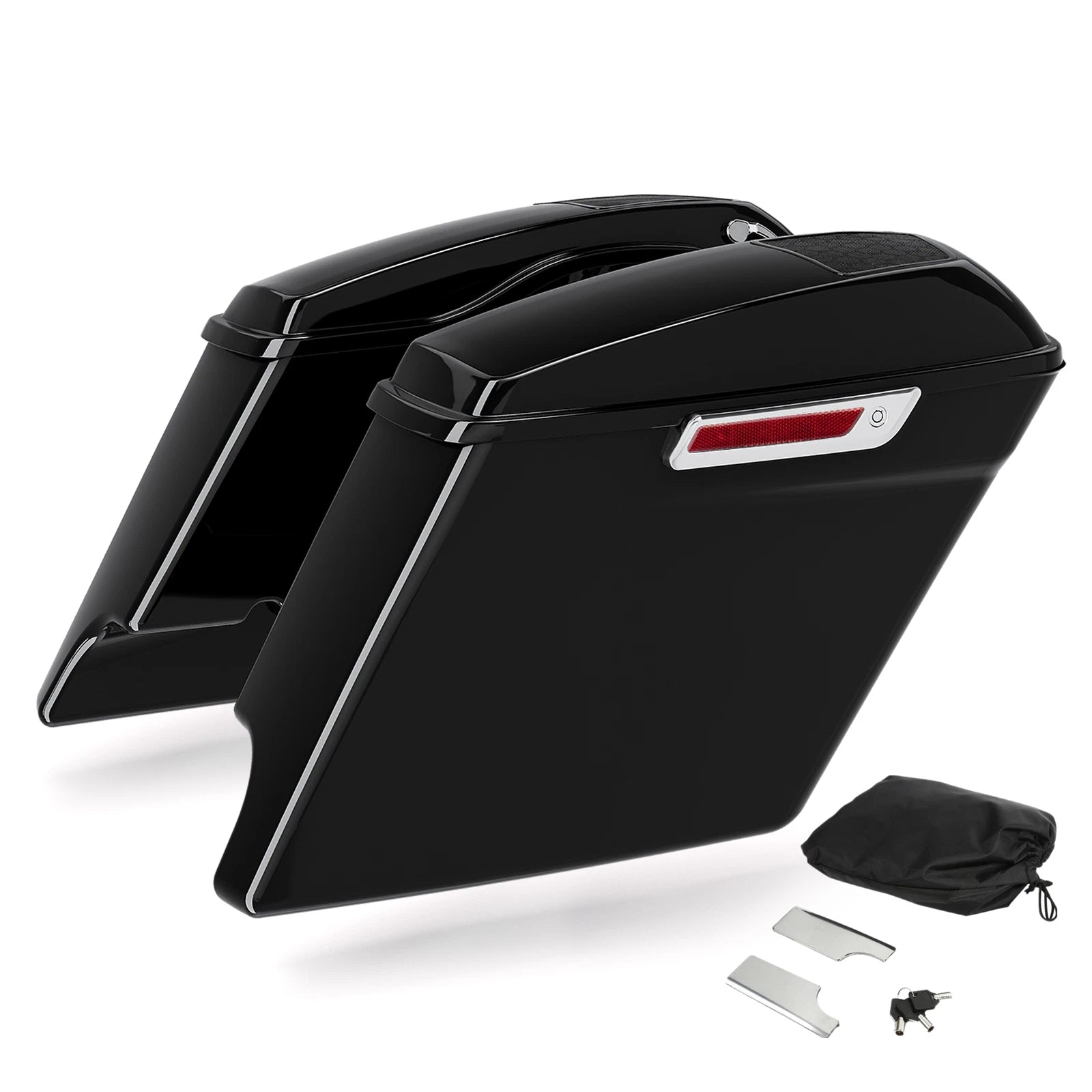 5" Stretched Saddlebags for Harley Touring Road Glide (2014–2024)