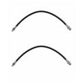 Set of 2 Front Brake Hydraulic Hoses for Dodge B-4 Truck