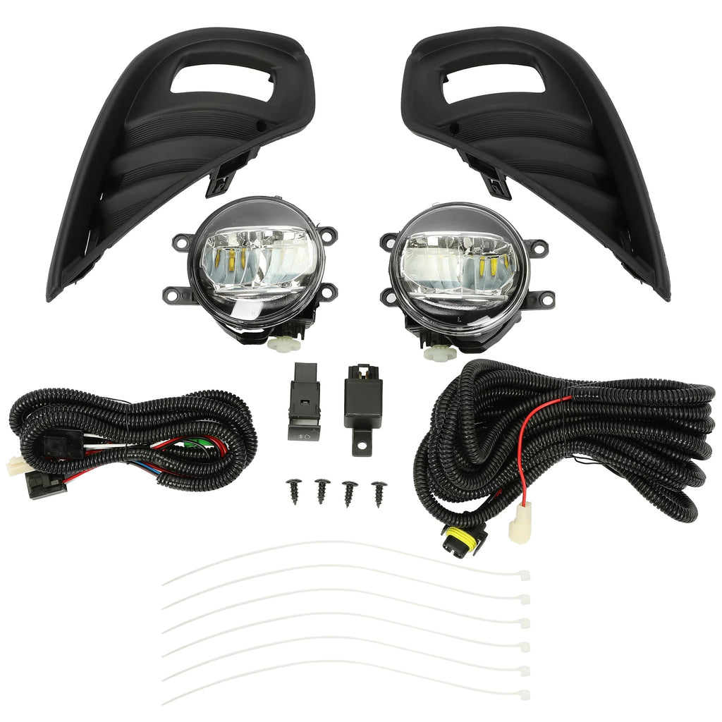 2X LED Fog Lights for Toyota Highlander (2020–2023)