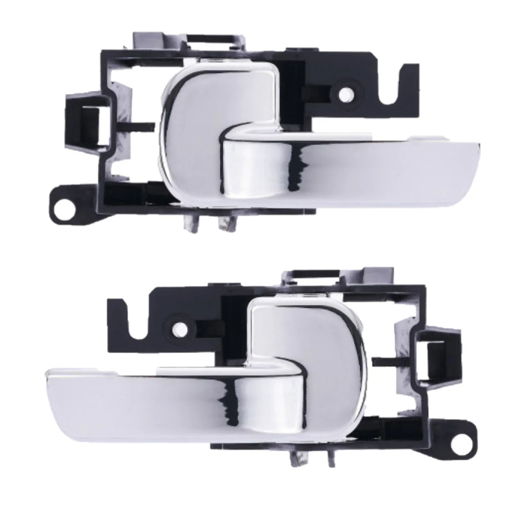Left & Right Inner Door Handle Chrome for Nissan Navara D40 Frontier(2005–2018)