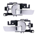 Left & Right Inner Door Handle Chrome for Nissan Navara D40 Frontier(2005–2018)