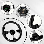 12.5" Steering Wheel for EZGO Club Car Yamaha Golf Cart