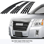 Stainless Steel Black Billet Grille Insert for GMC Terrain (2010-2015)