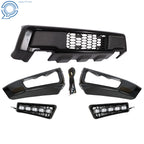 Textured Black Steel Bumper with LED for Ford F150 (2015–2017)
