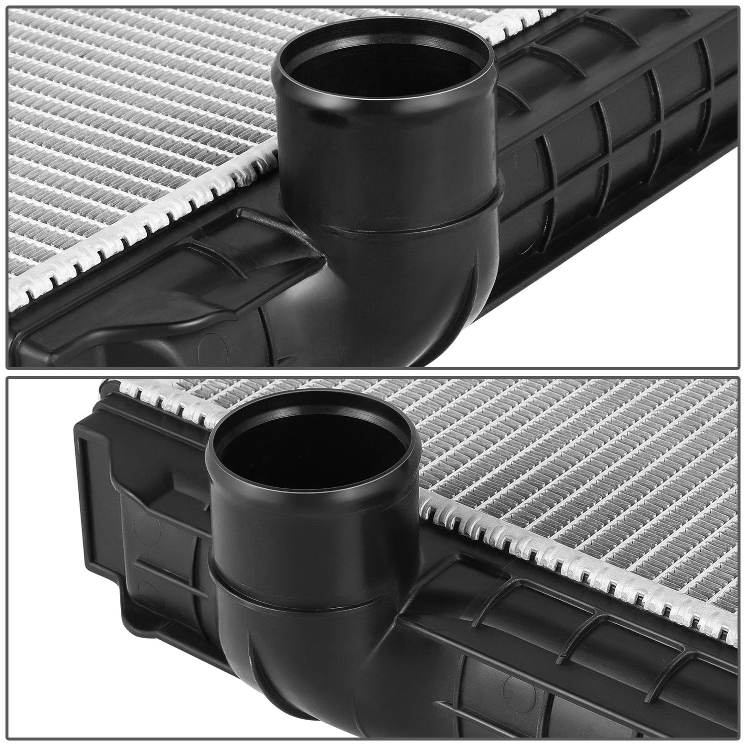 2-Row Aluminum Core Cooling Radiator for International 2554/7600/9200i (1994–2007)