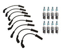 Denso 7mm Wire Set 8 Iridium Power Spark Plug Kit for V8 4.8L 5.3L 6.0L 7.4L