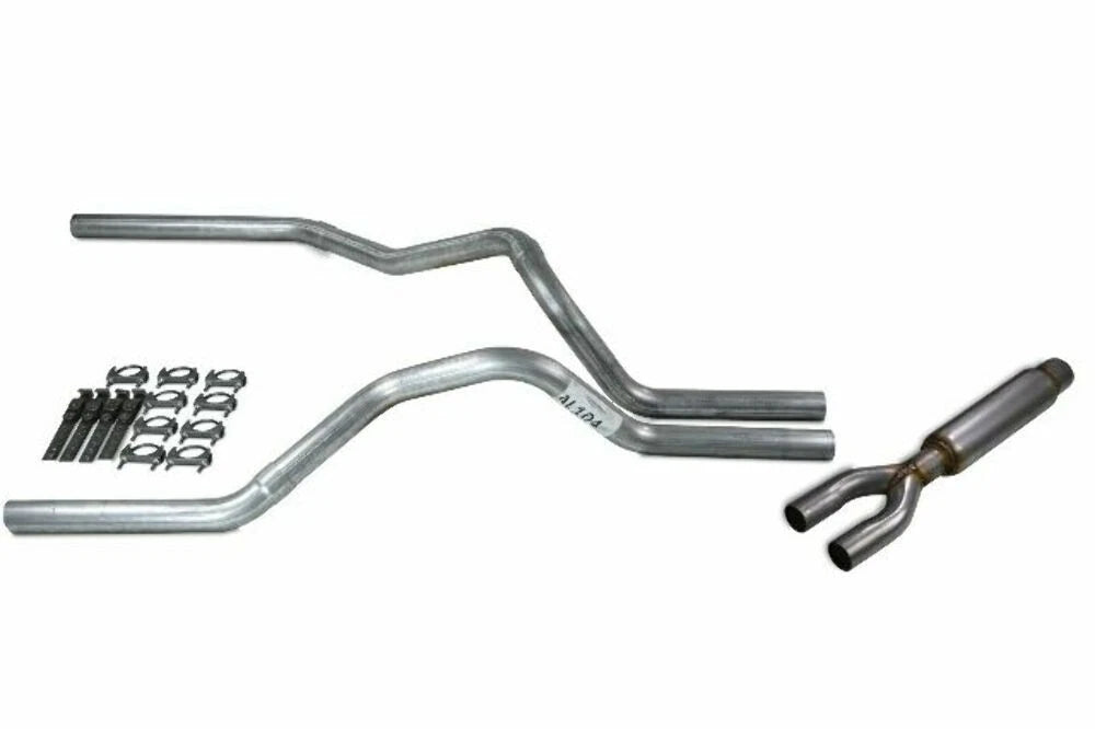 Dual Exhaust Kit for Dodge Ram 1500 (2019–2025) 2.5" with Glasspack